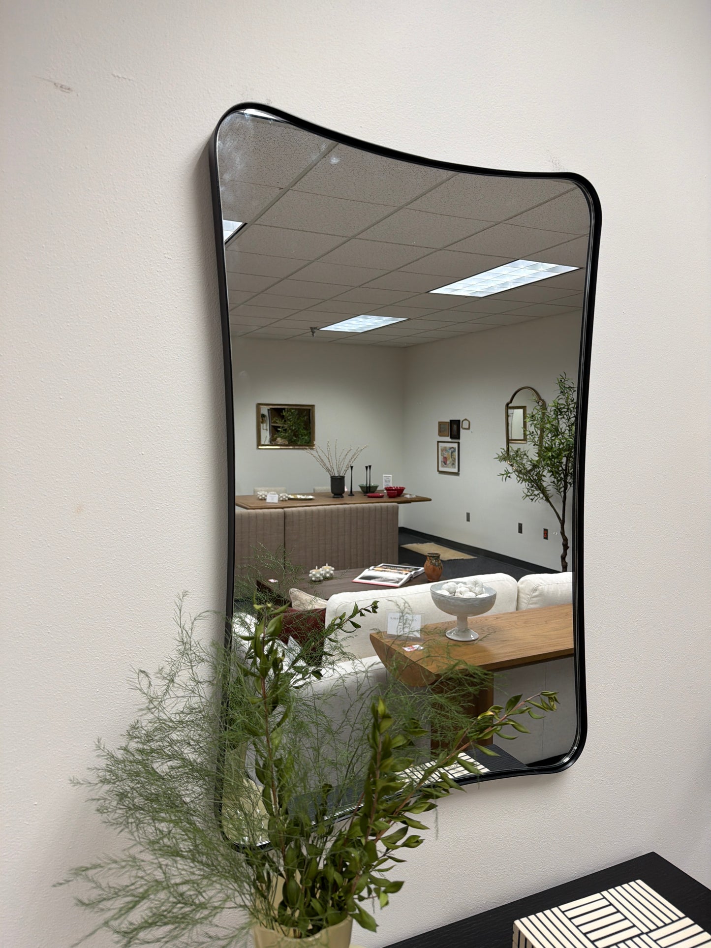 Vanity Bath Mirror- Black