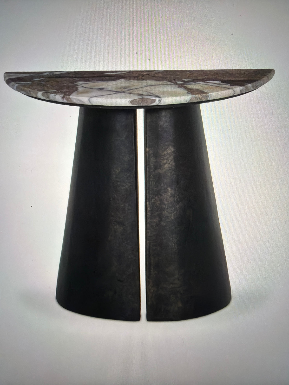 Tina marble end table