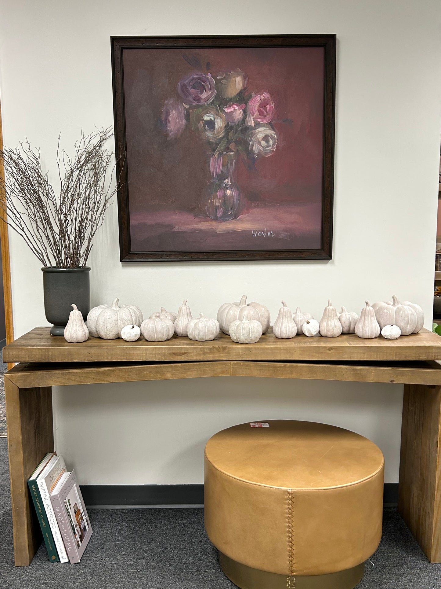 Stoneware Pumpkin- small