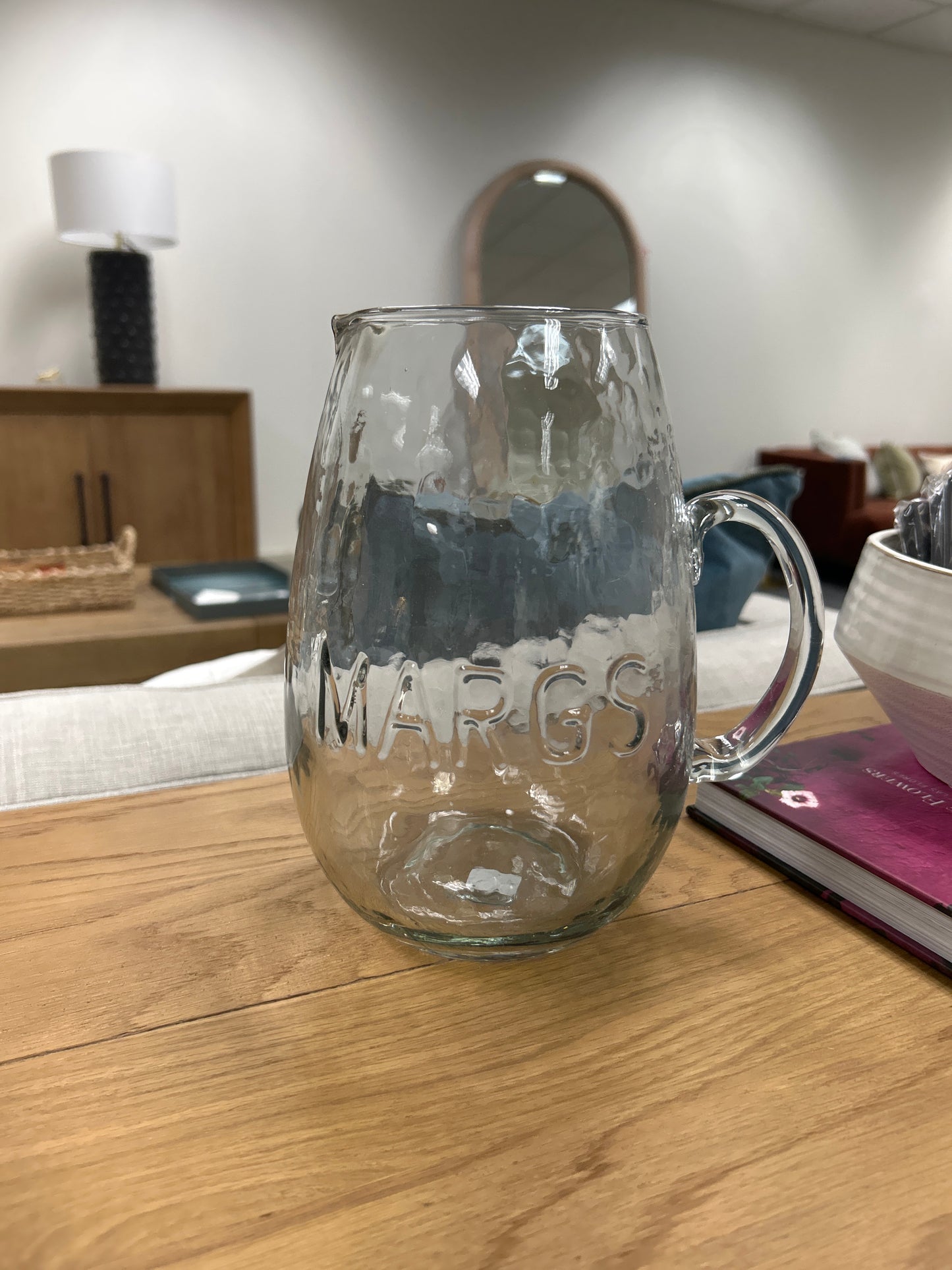 Hammered Pitcher