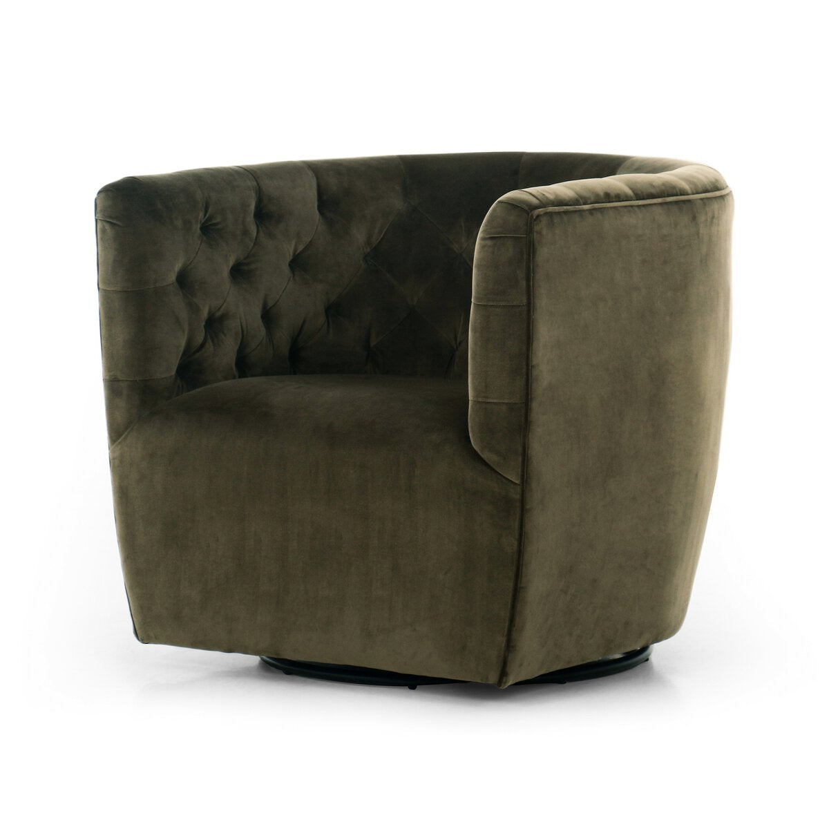 Haley Green Swivel Chair