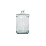 4 Cup Glass Jar w/ Lid- small