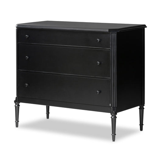 LEN 3 DRAWER DRESSER-BLACK