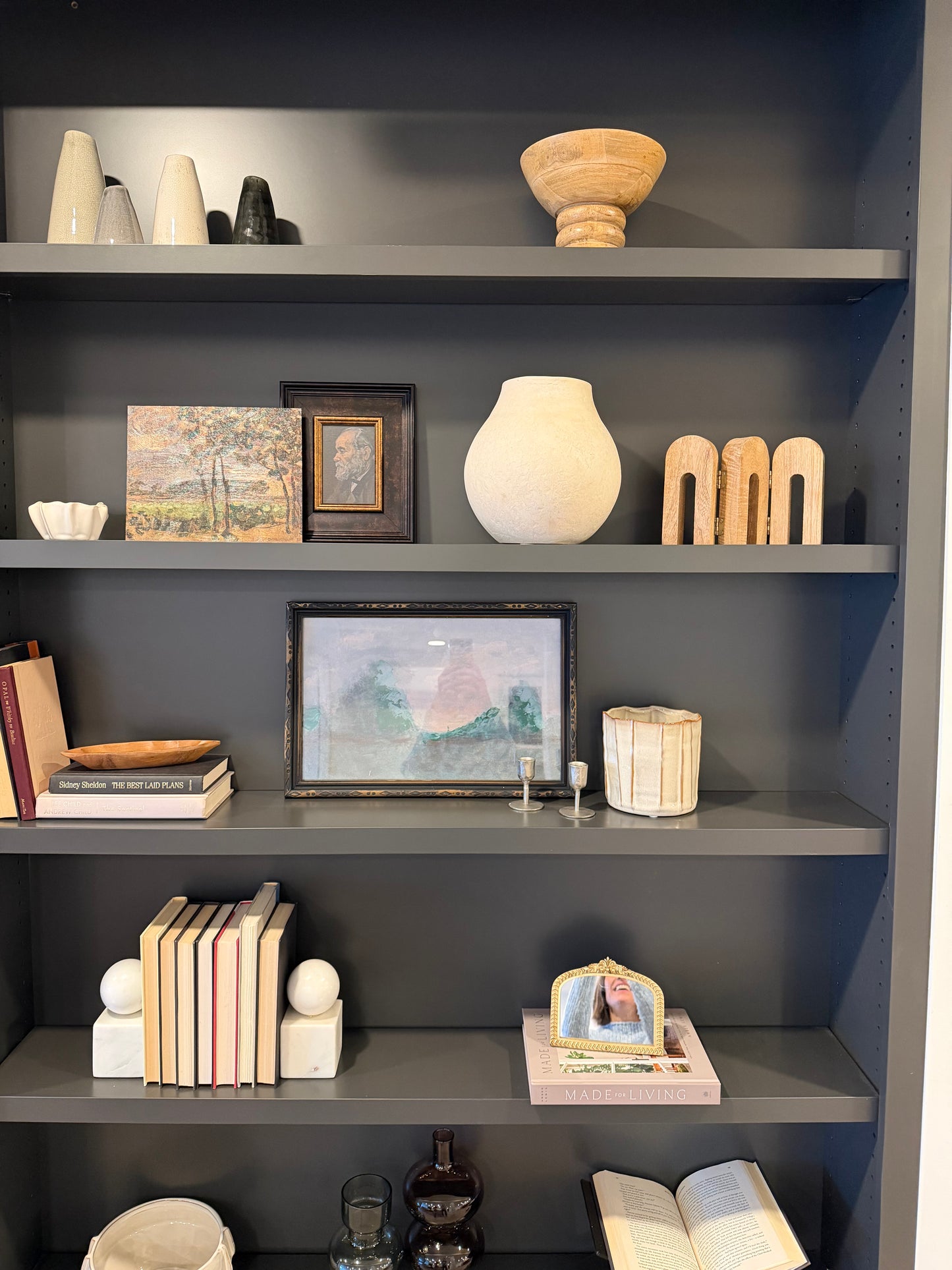 Hand-Forged Cast Iron Taper Holder, 2 Finishes