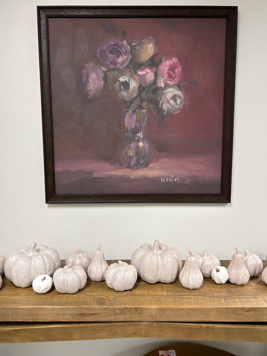 Stoneware Pumpkin- Gourd