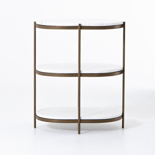 Fern Oval Nightstand
