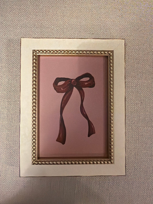 Satin bow