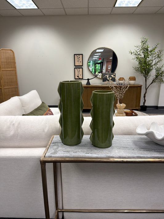 Meander green Outdoor Vases