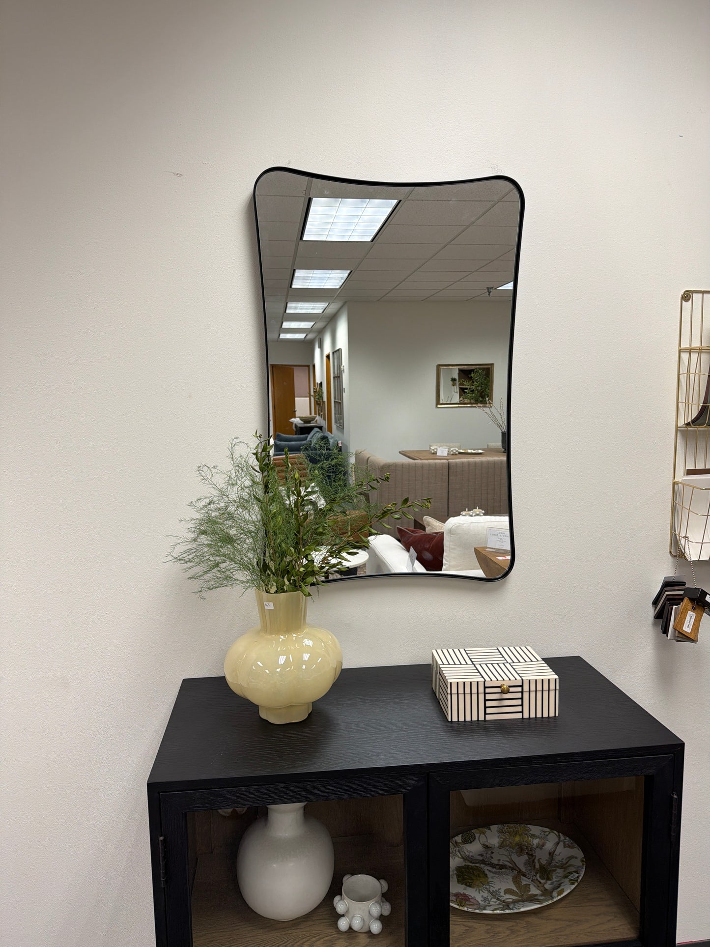 Vanity Bath Mirror- Black