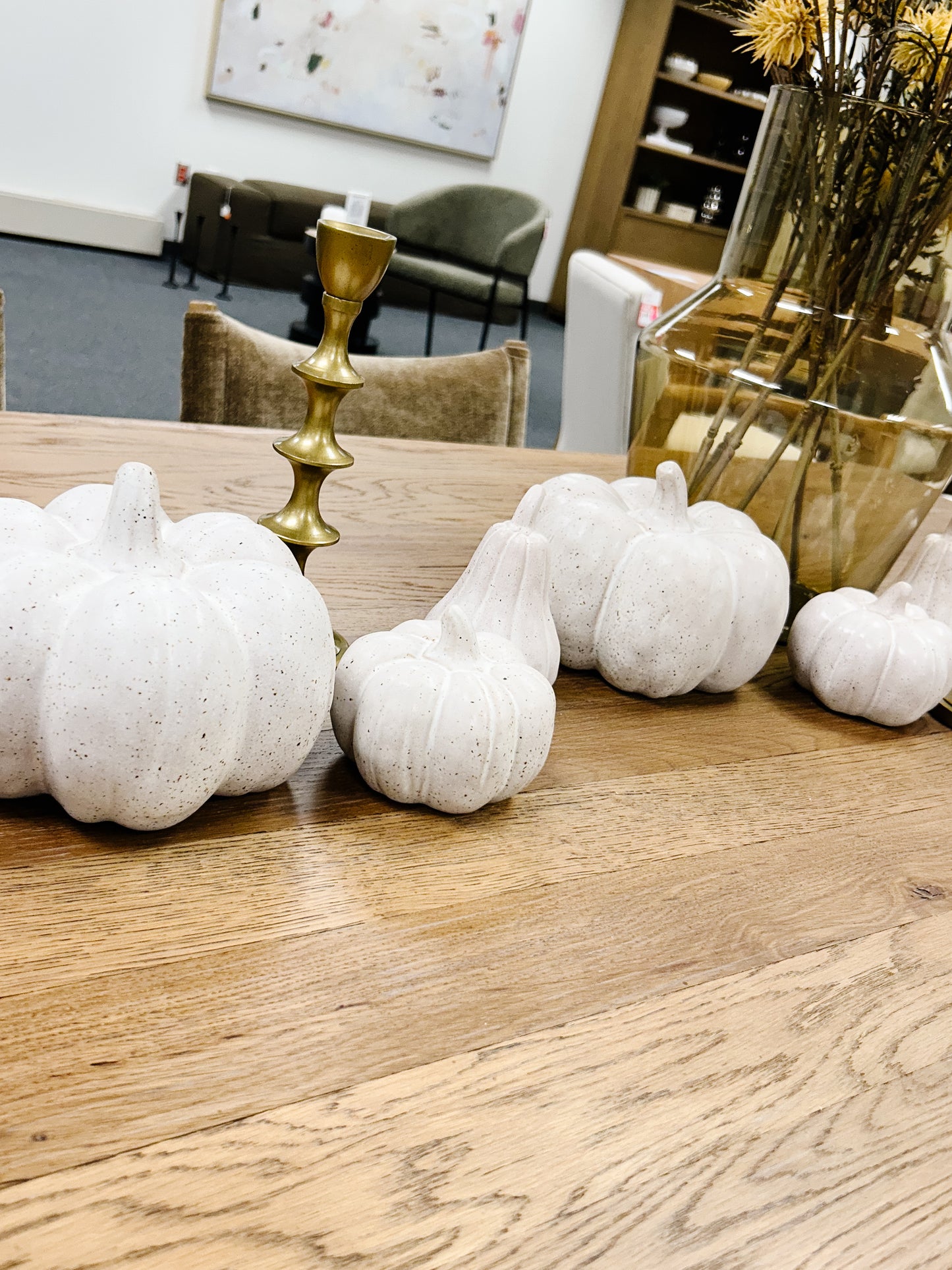 Stoneware Pumpkin- Gourd