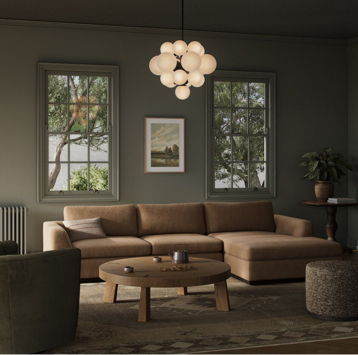 Ochre special order sectional