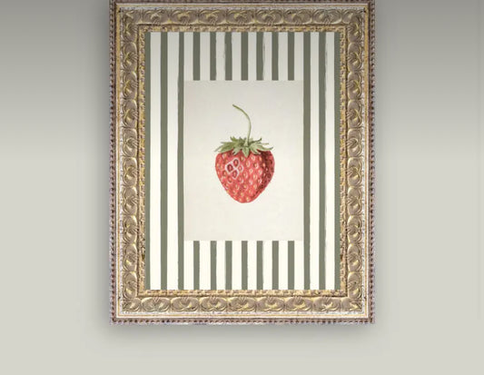 Strawberries on Stripes