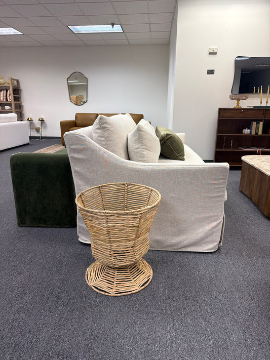 Iron and Seagrass Urn
