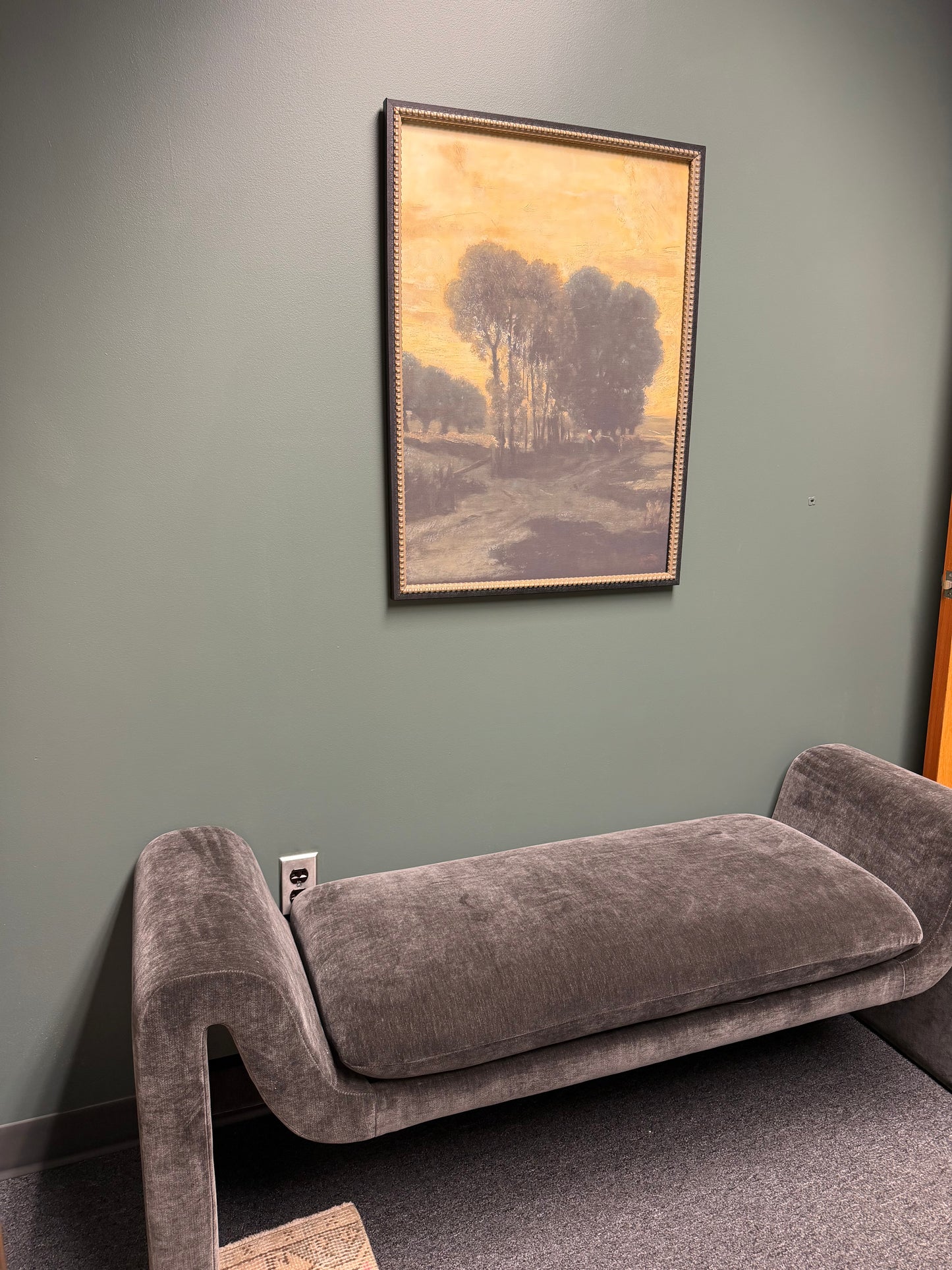 Manson Bench- Charcoal