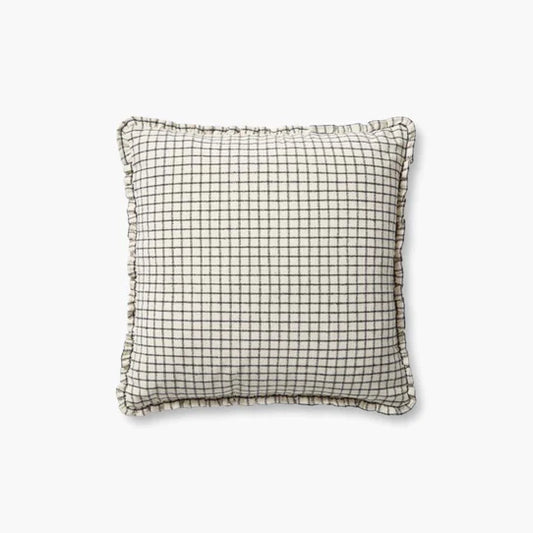 Ivory / Black Pillow