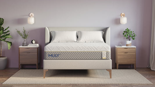 MLily WellFlex-2.0 Mattress: Experience the difference of a mattress made with MLily's AirCell Foam, which delivers the comfort of supreme performance memory foam, that has been expertly crafted with breathable, temperature-regulating AirCell Technology to keep you cool and fresh throughout the night.