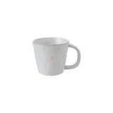 10 oz. Debossed Stoneware Mug with Electroplating