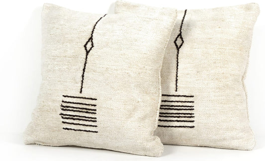 Cream Pillow Set of 2"