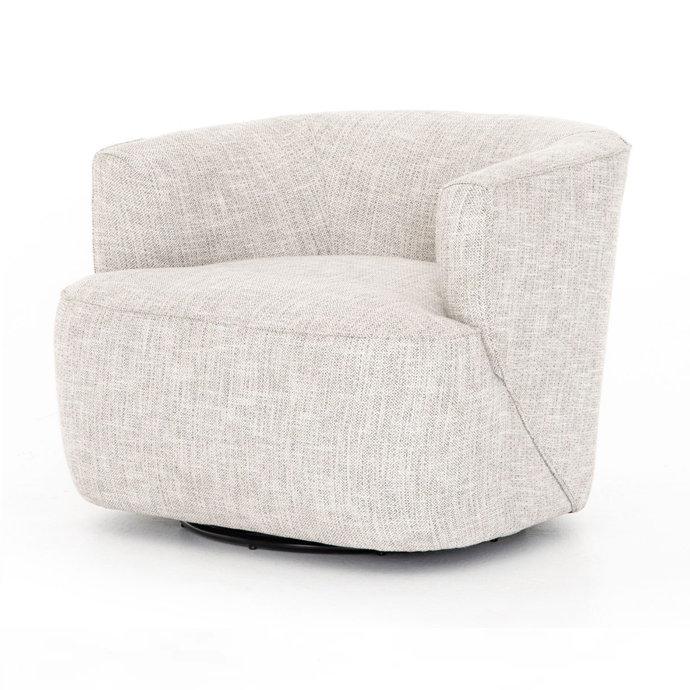 Mila Brazos Dove Swivel Chair