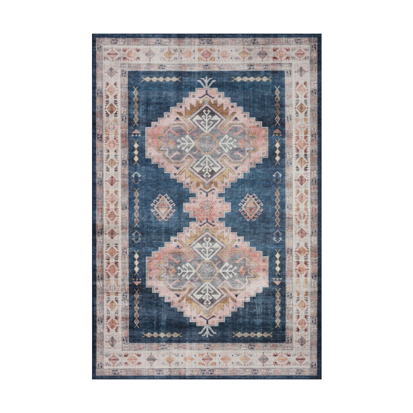 Heidi Spice Aqua Area Rug