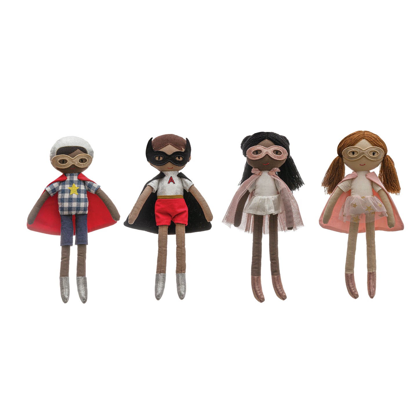 Cotton Super Hero Doll, 4 Styles